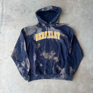 Champion UCB Berkeley Acid wash hoodie Mens size L